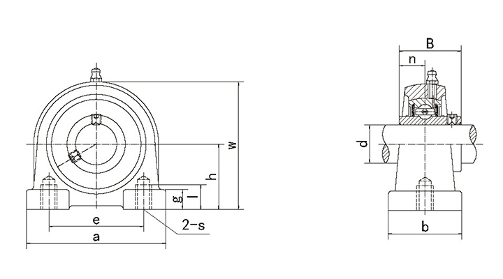 China pillow block ball bearing ucpa manufacturer - China Bearing ...